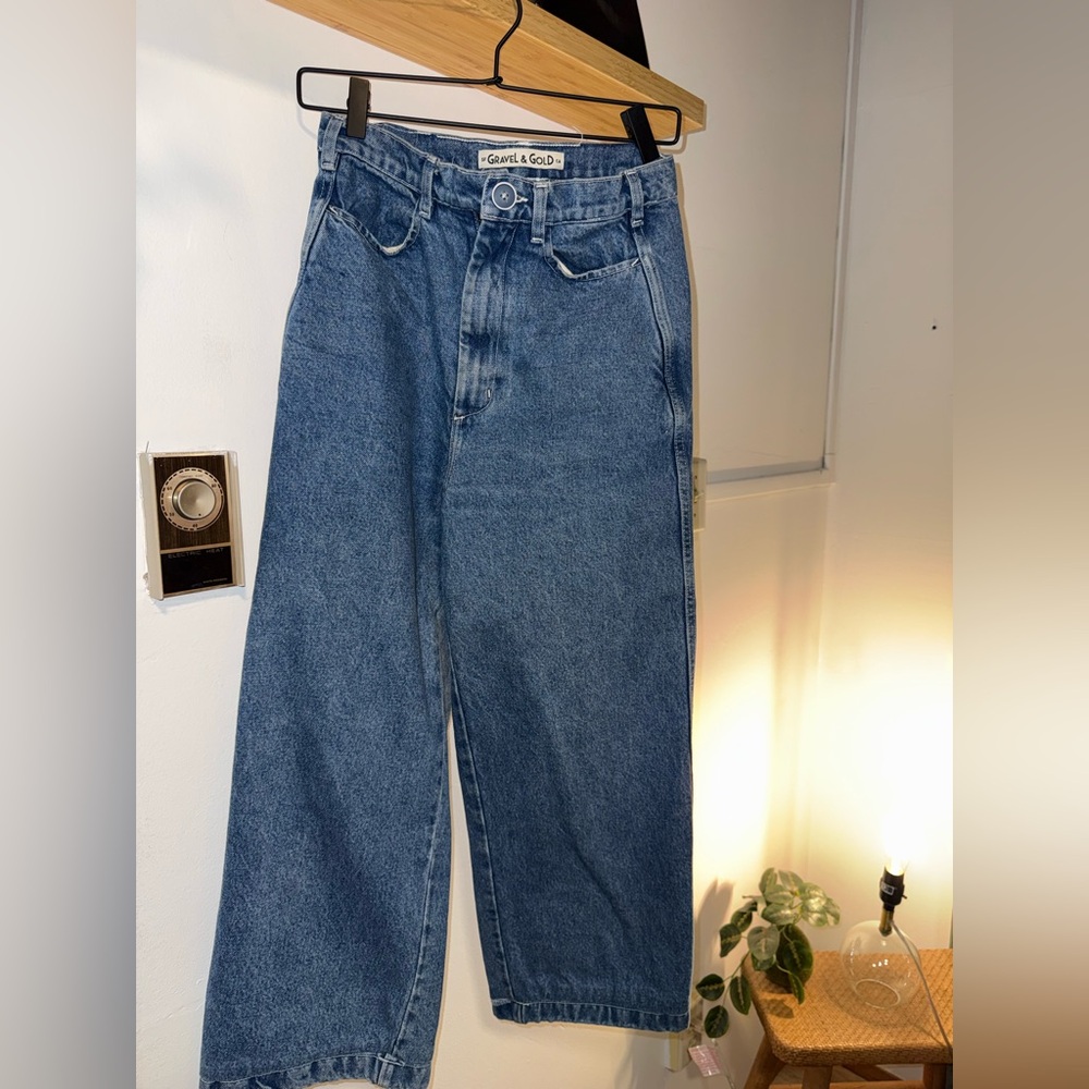 Women's High Rise Blue Jeans